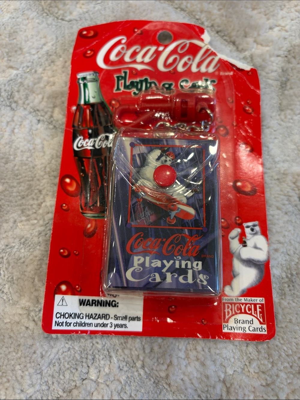 Coca Cola Red & Blue Branded Playing Cards Pack